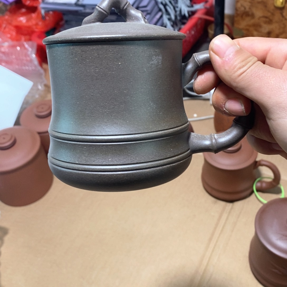 紫砂茶壶四底盖杯