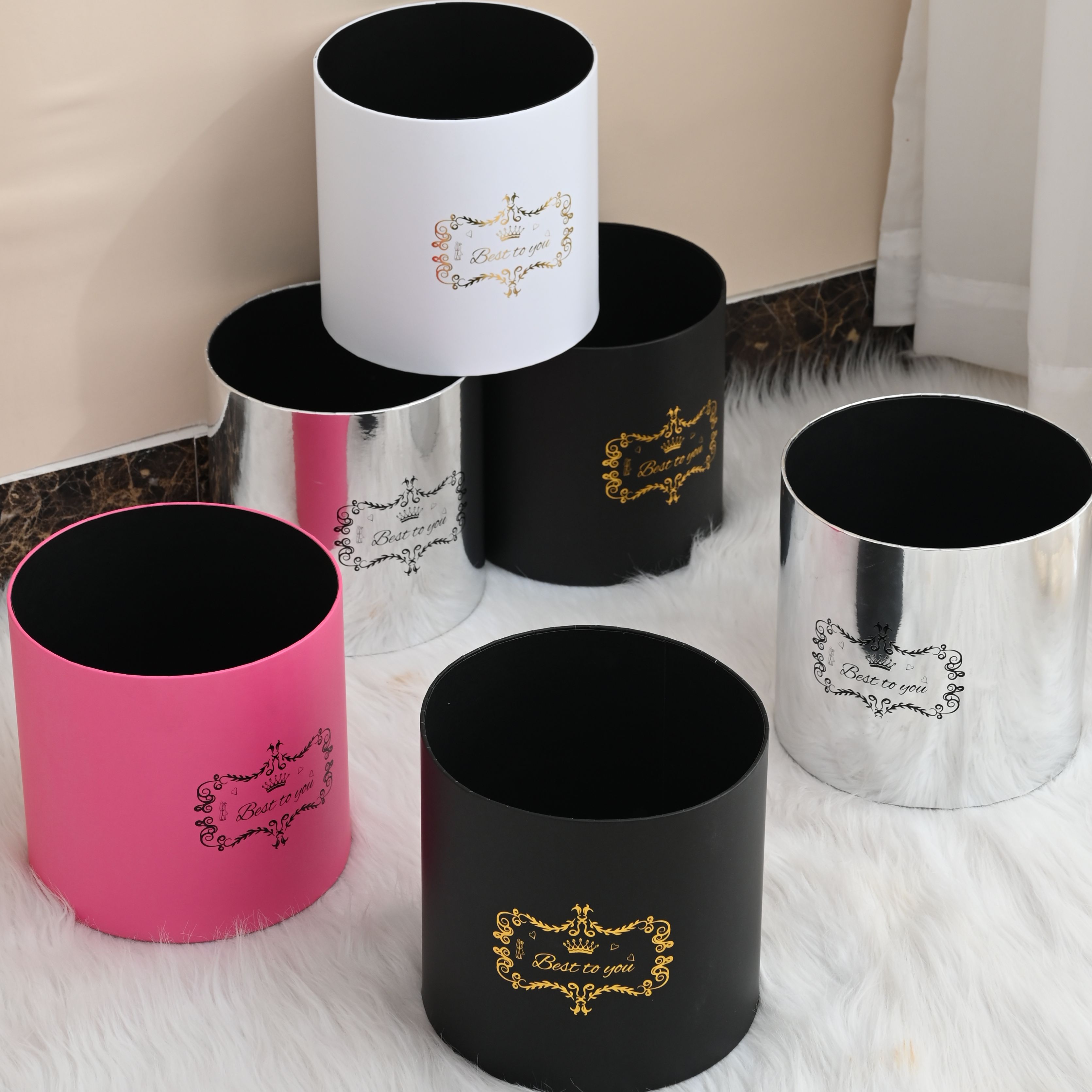 挚爱抱抱桶套二鲜花抱抱桶礼盒情人节花店资材