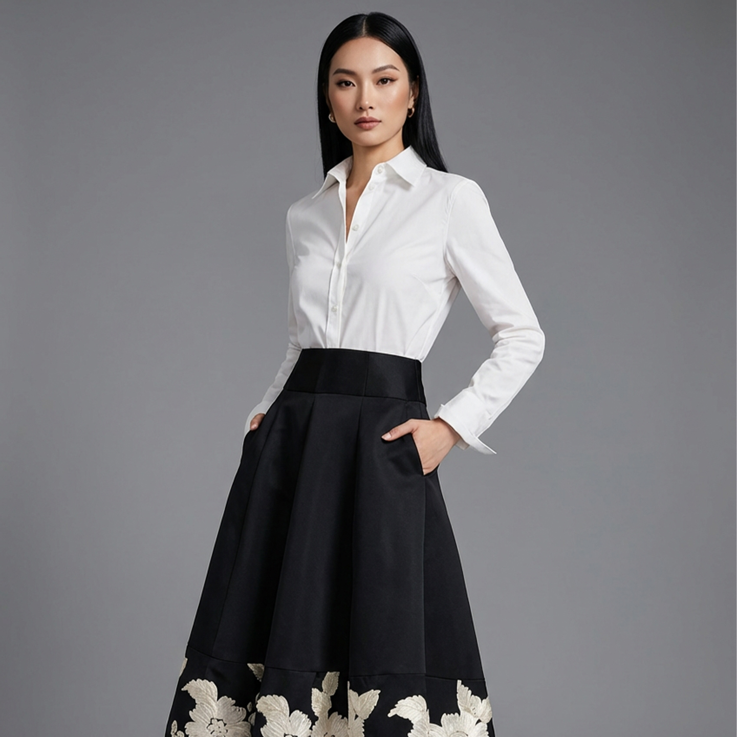 BYMEI十件不为过-经典百搭基础款slim fit修身纯白色浅蓝衬衫抗皱