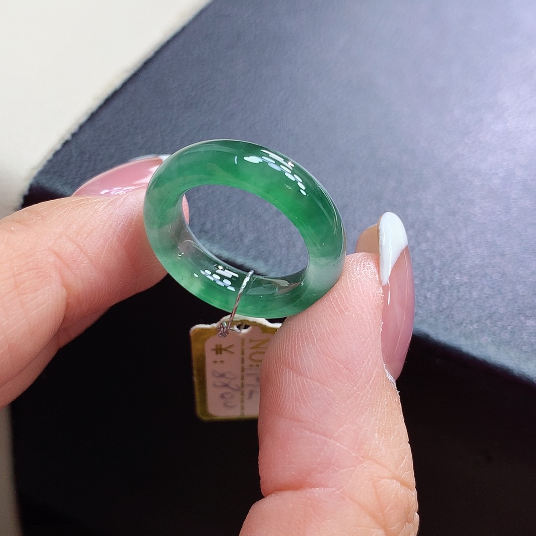 未镶嵌戒指翡翠11-12号