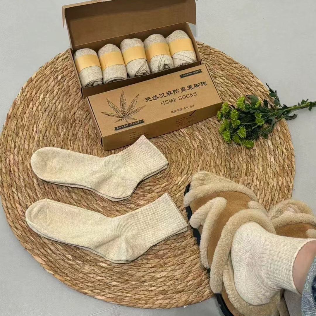 588~防臭养脚中筒袜