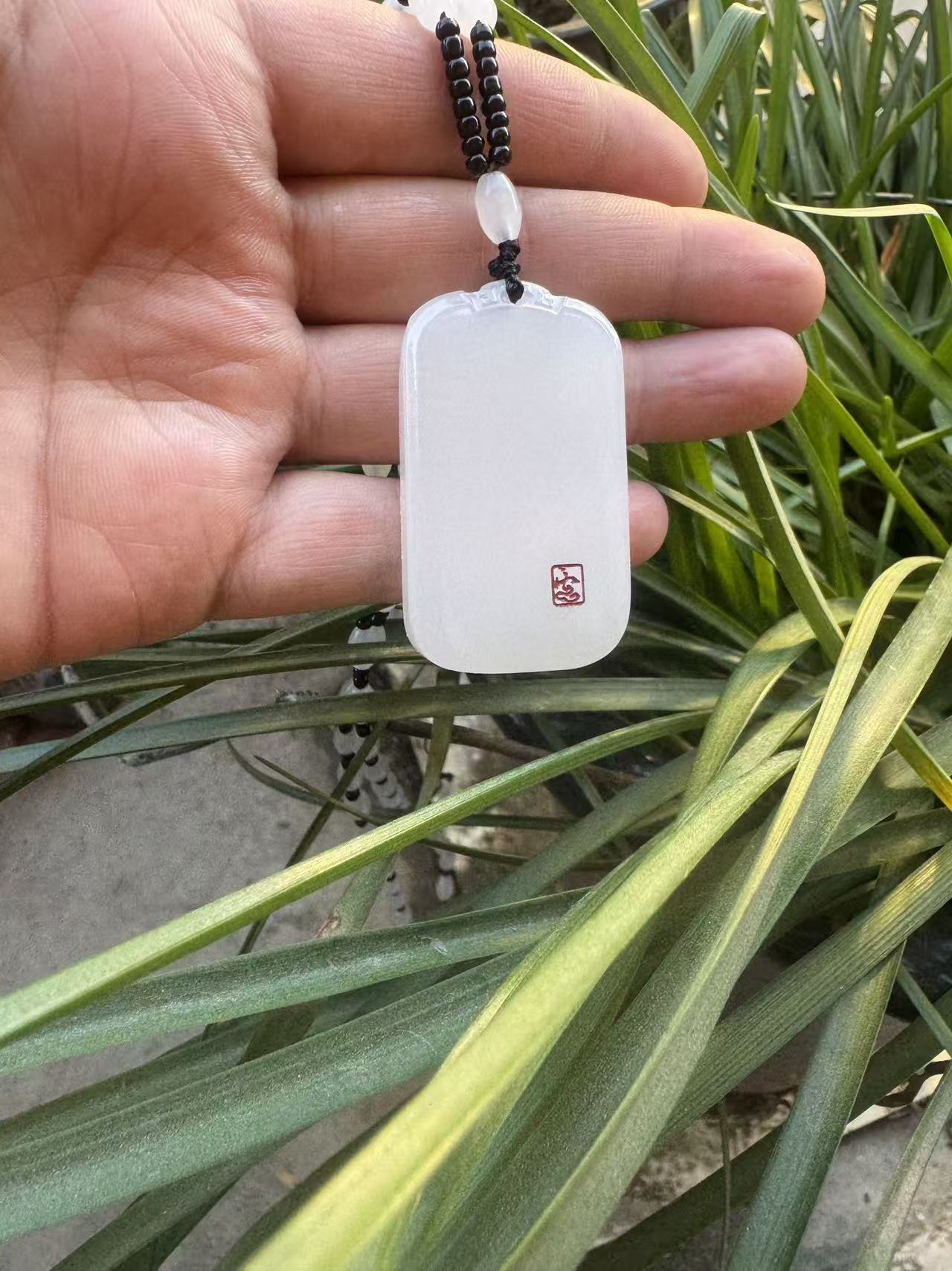 非金属仿水晶吊坠 精美无事牌吊坠