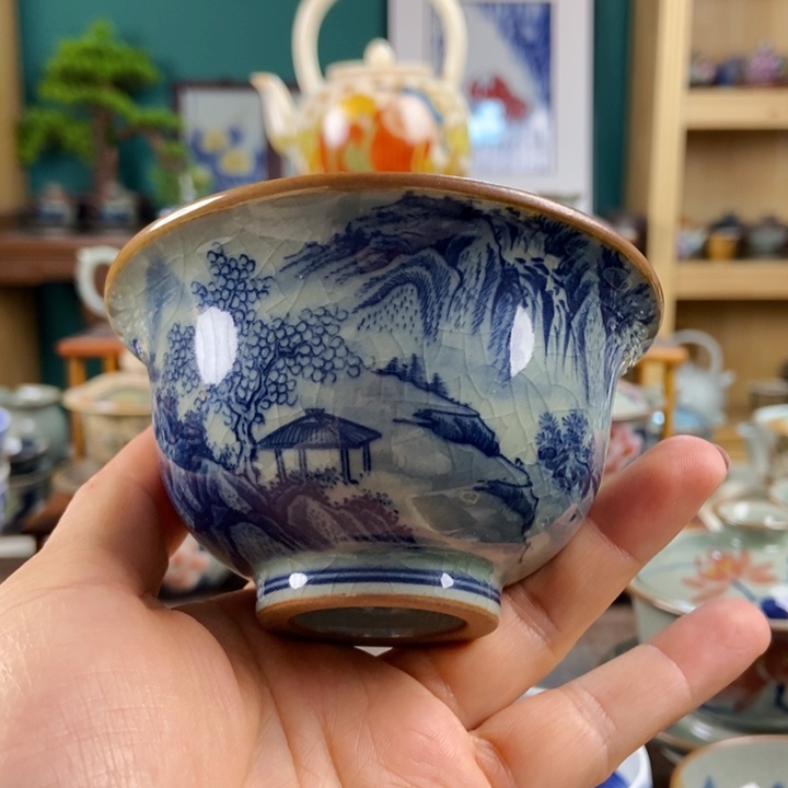 瓷片手工制作工艺精湛等特点