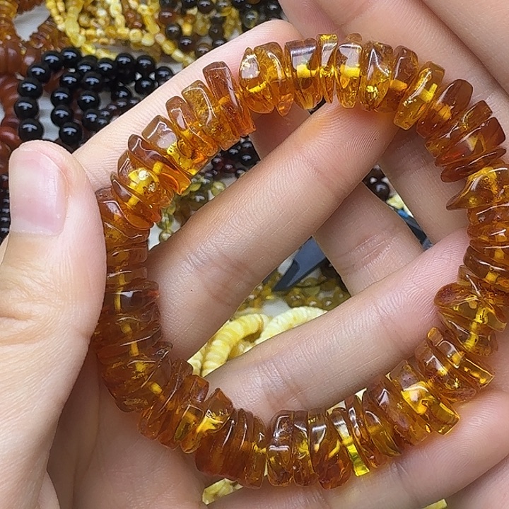 琥珀未镶嵌珠宝奇石