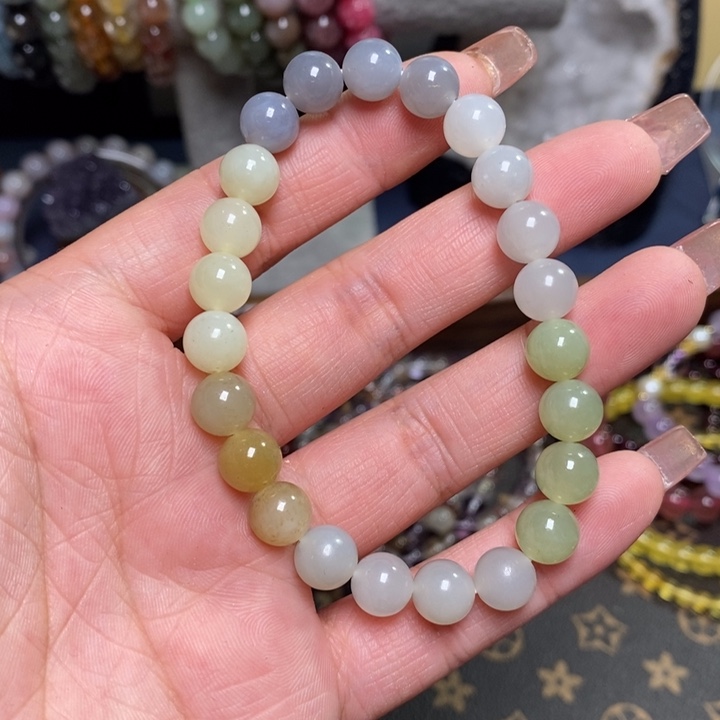 和田玉手串未镶嵌