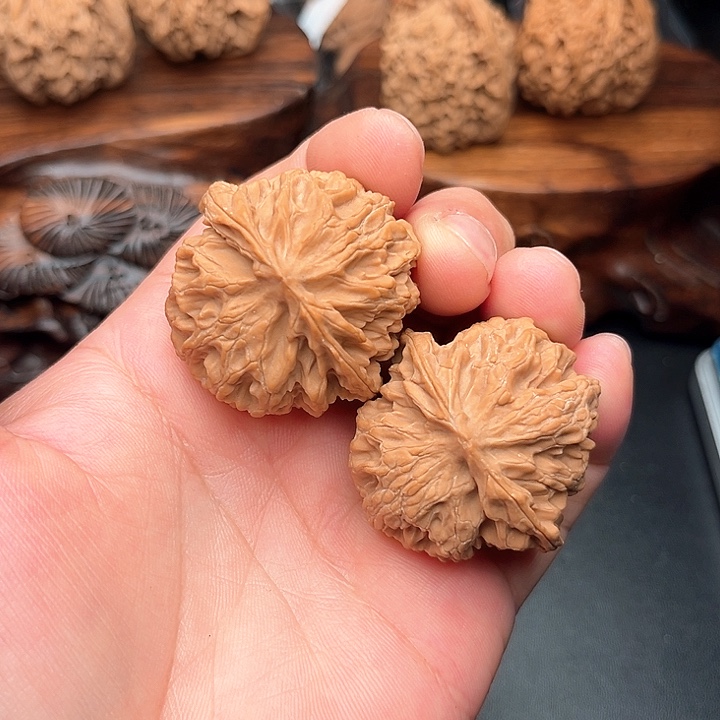 桃核把件核桃苹果园40