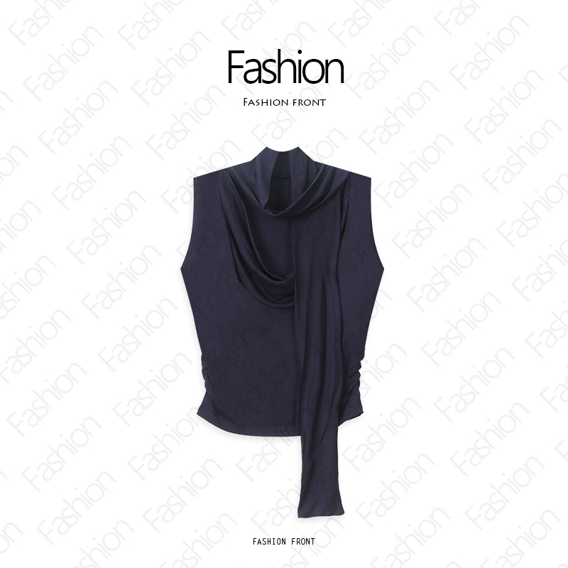 常规休闲宽松型修身型轻职风背心打底修身欧若假日风DL-1005