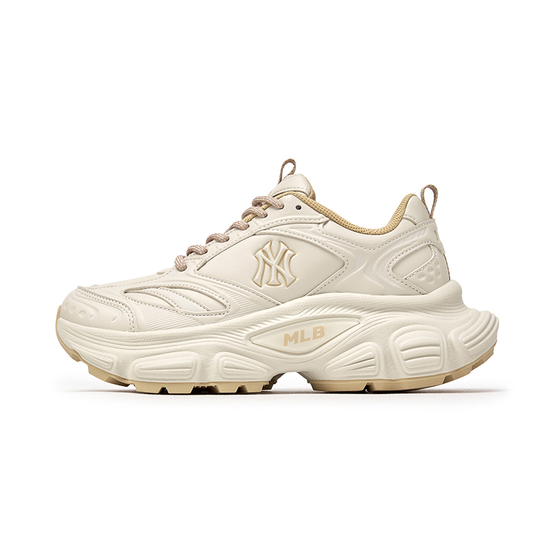 MLB官方张凌赫同款男女时尚厚底街头赛博老爹鞋25秋3ASHW005N（新）