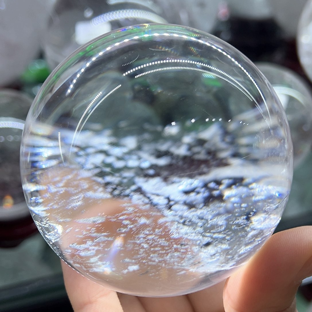 水晶球摆件未镶嵌水晶