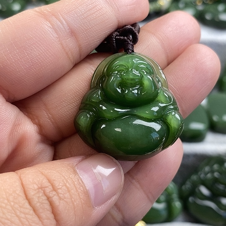 和田玉（碧玉）未镶嵌项链30