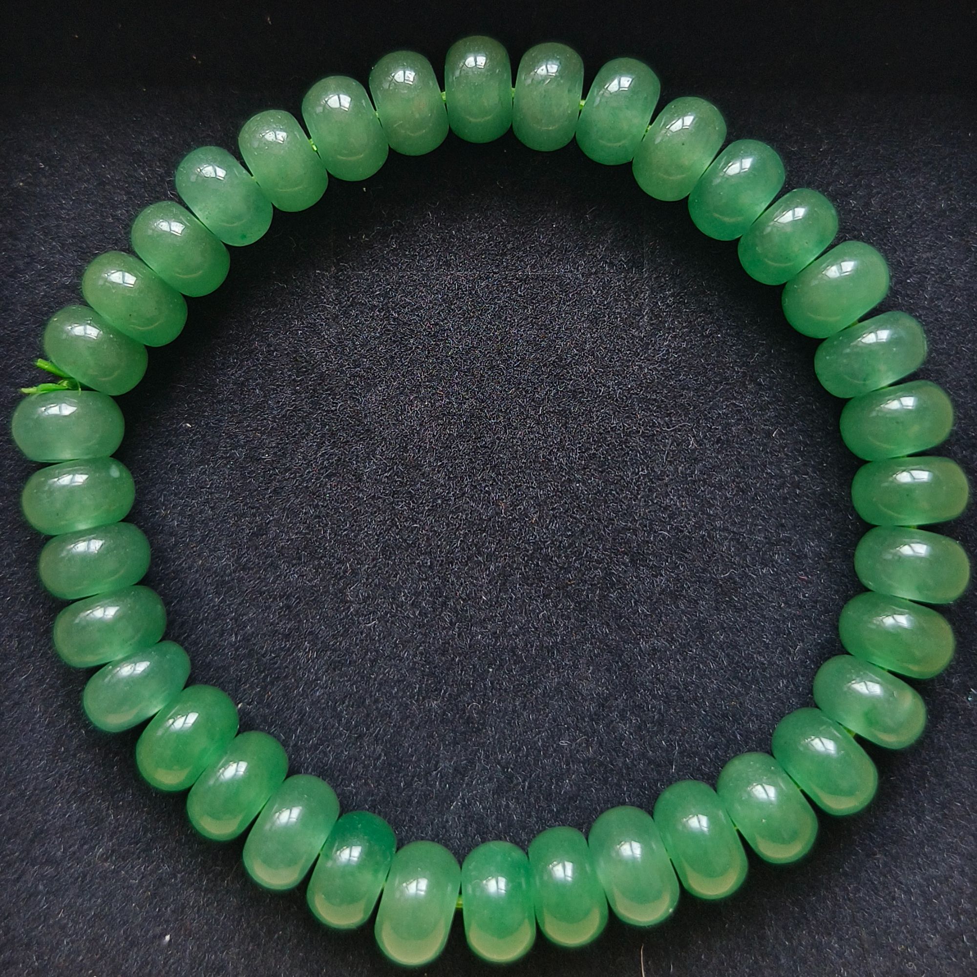 东陵玉算珠卡8手串