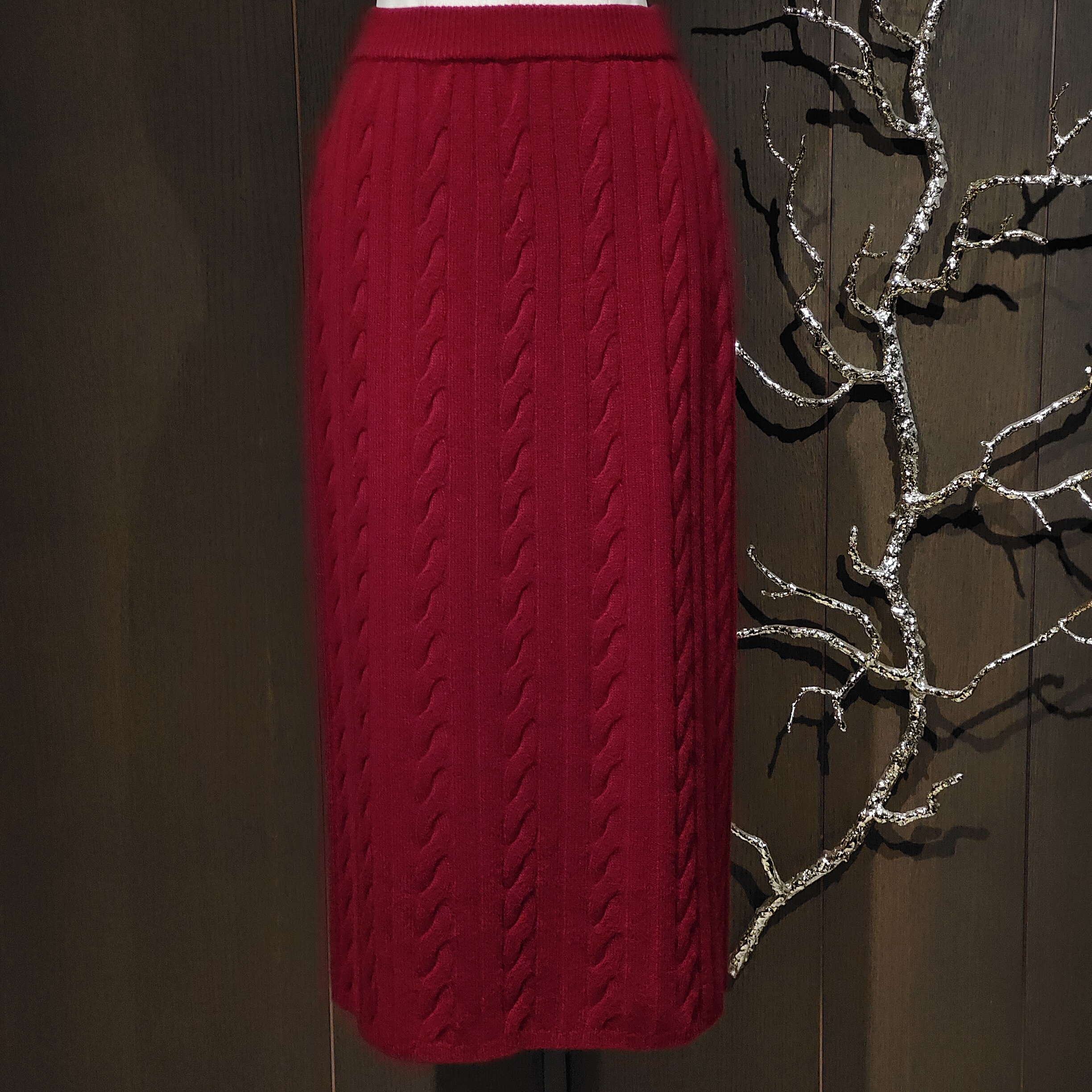 【蘭悦东方】古典遇上轻奢 麻花系列半裙-12735