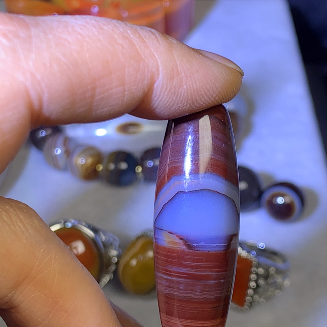 玛瑙/玉髓未镶嵌颈饰