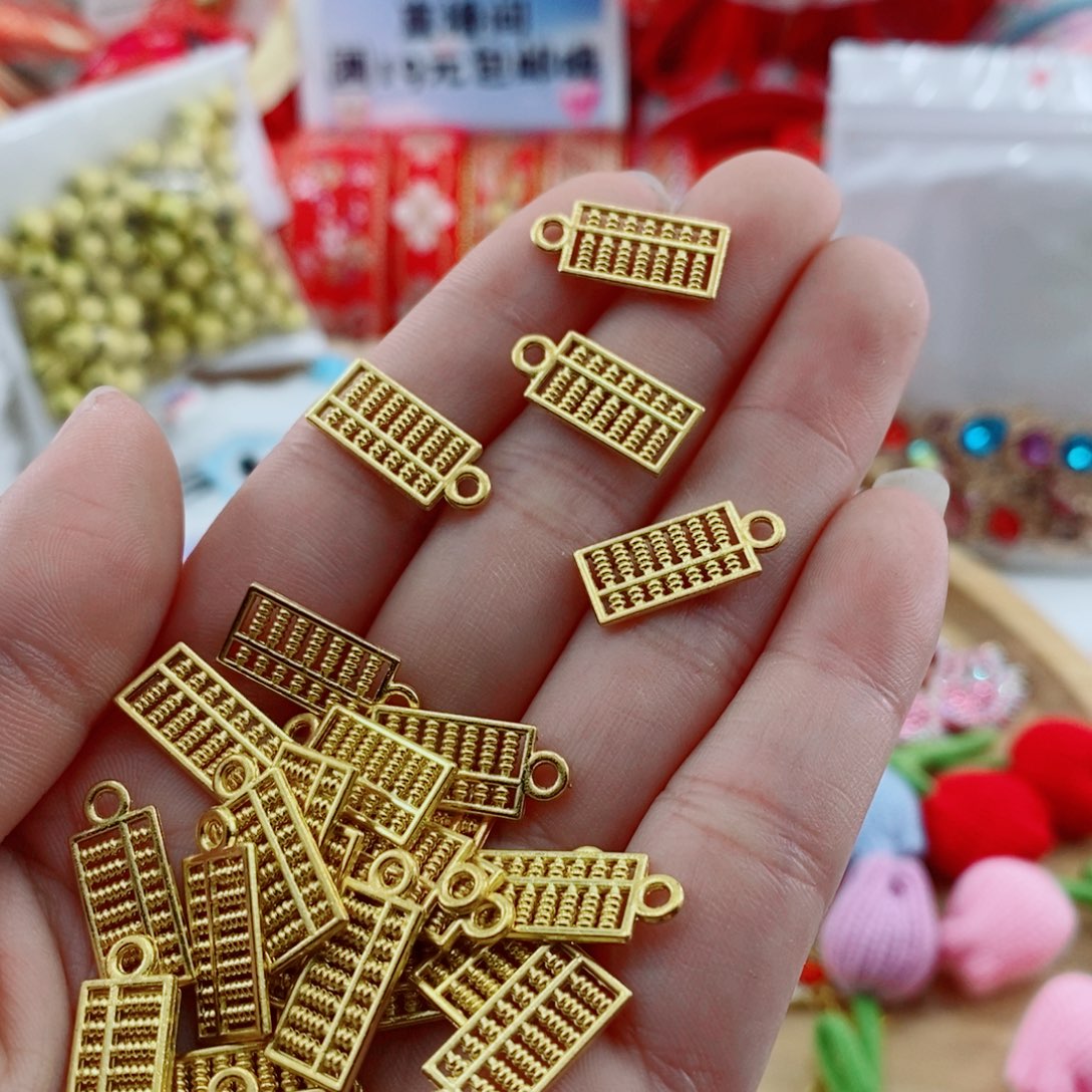 合金小算盘吊片50克一份