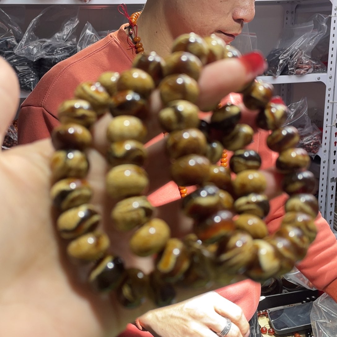 琥珀手链未镶嵌琥珀蜜蜡13