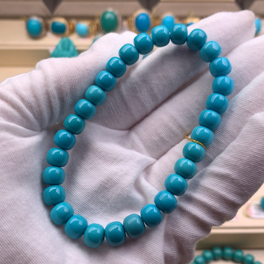 未镶嵌绿松石珠宝奇石