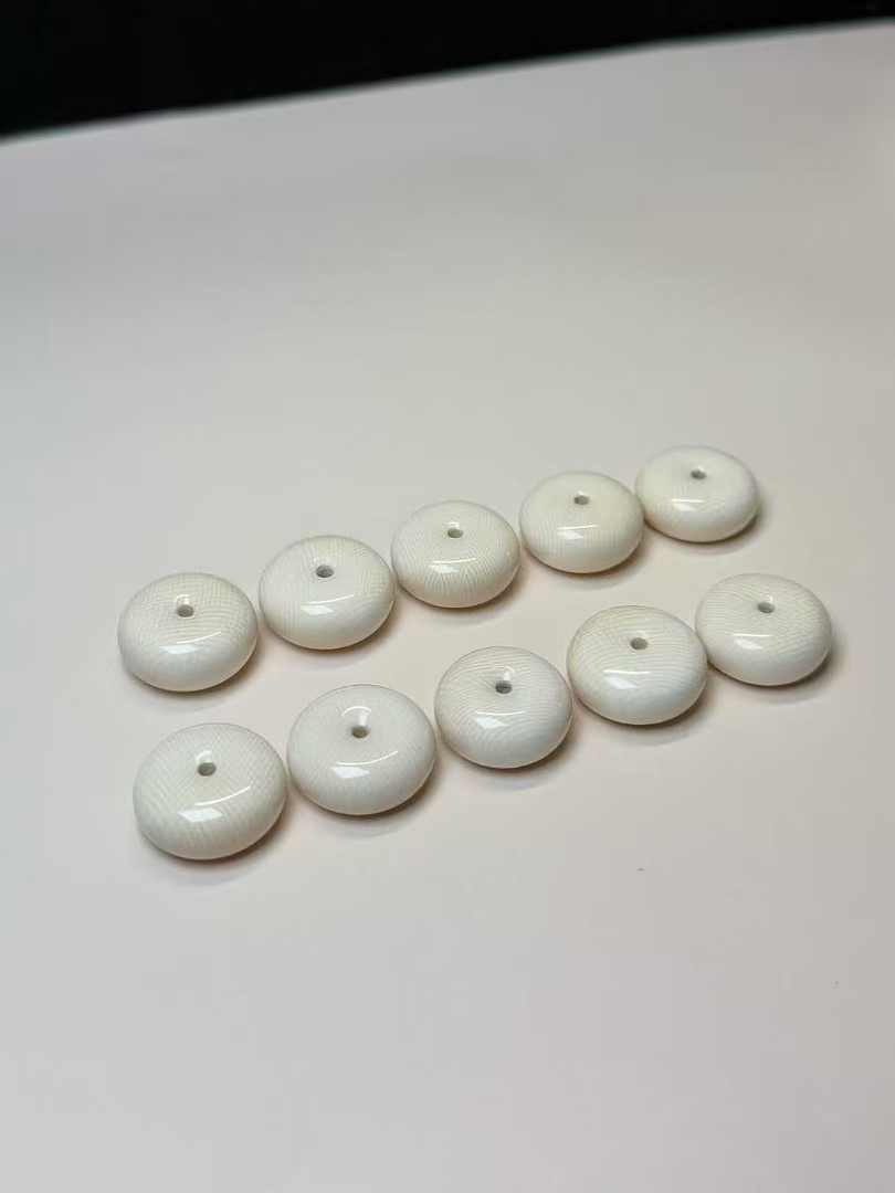 猛犸牙平安扣直切面包圈饼子5A果冻料直播间专拍改价