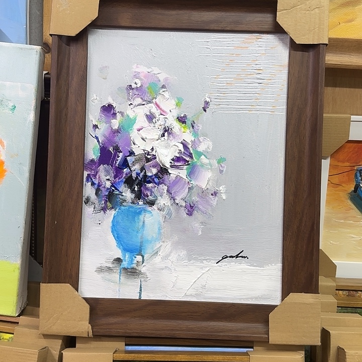 油画油画作品入选全国