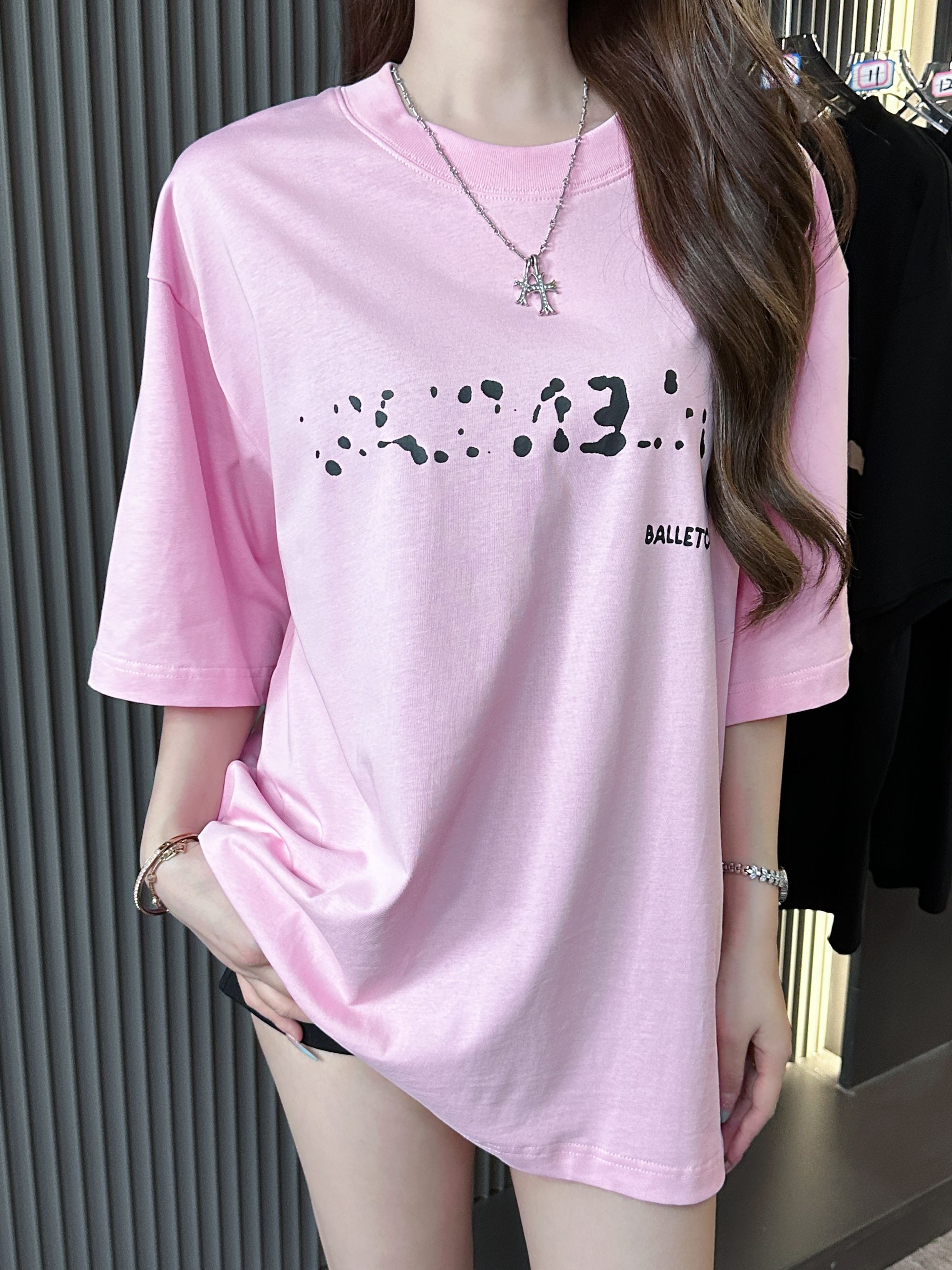 【1号链接-印花】2025春夏限定男女宽松百搭T恤#W027