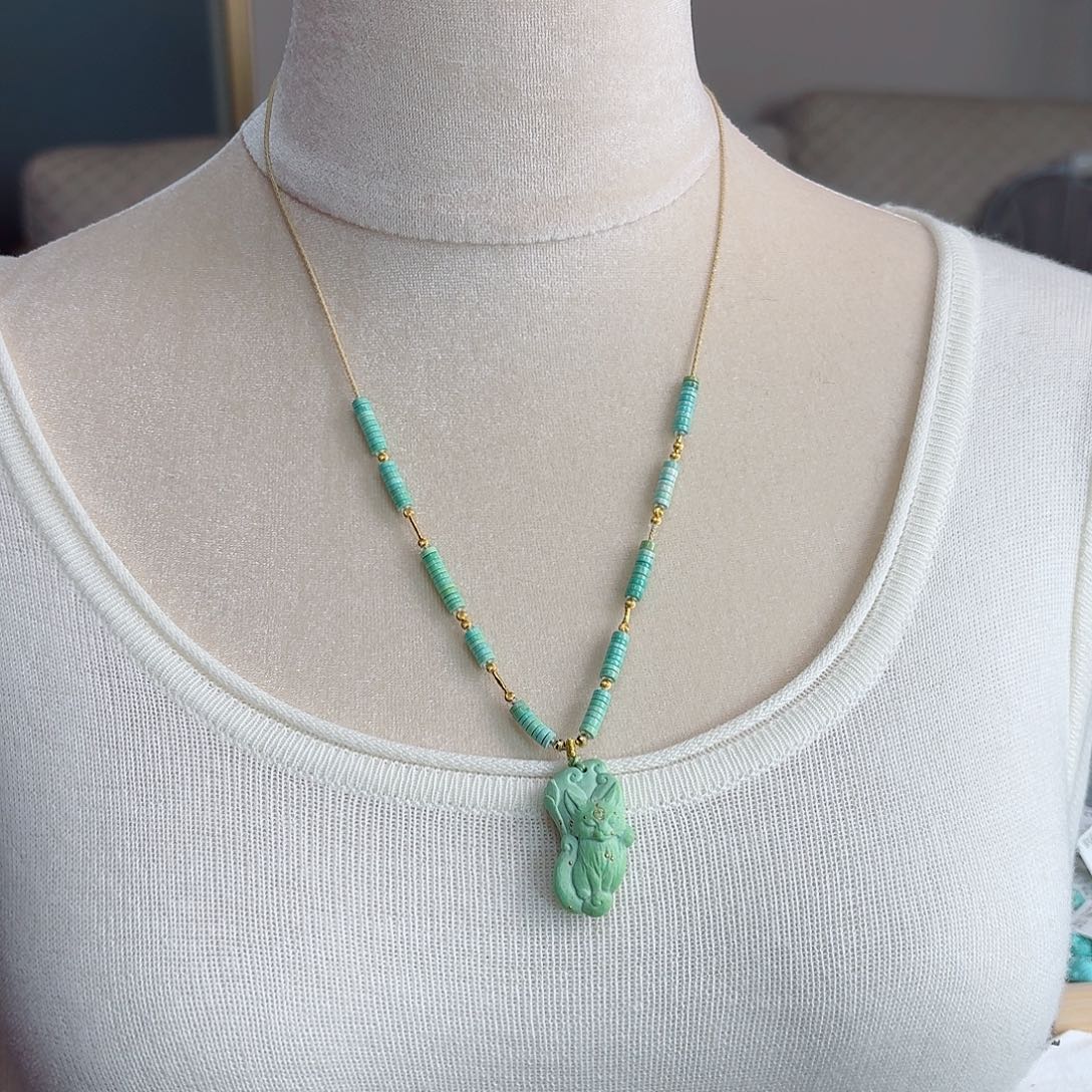 绿松石未镶嵌珠宝奇石