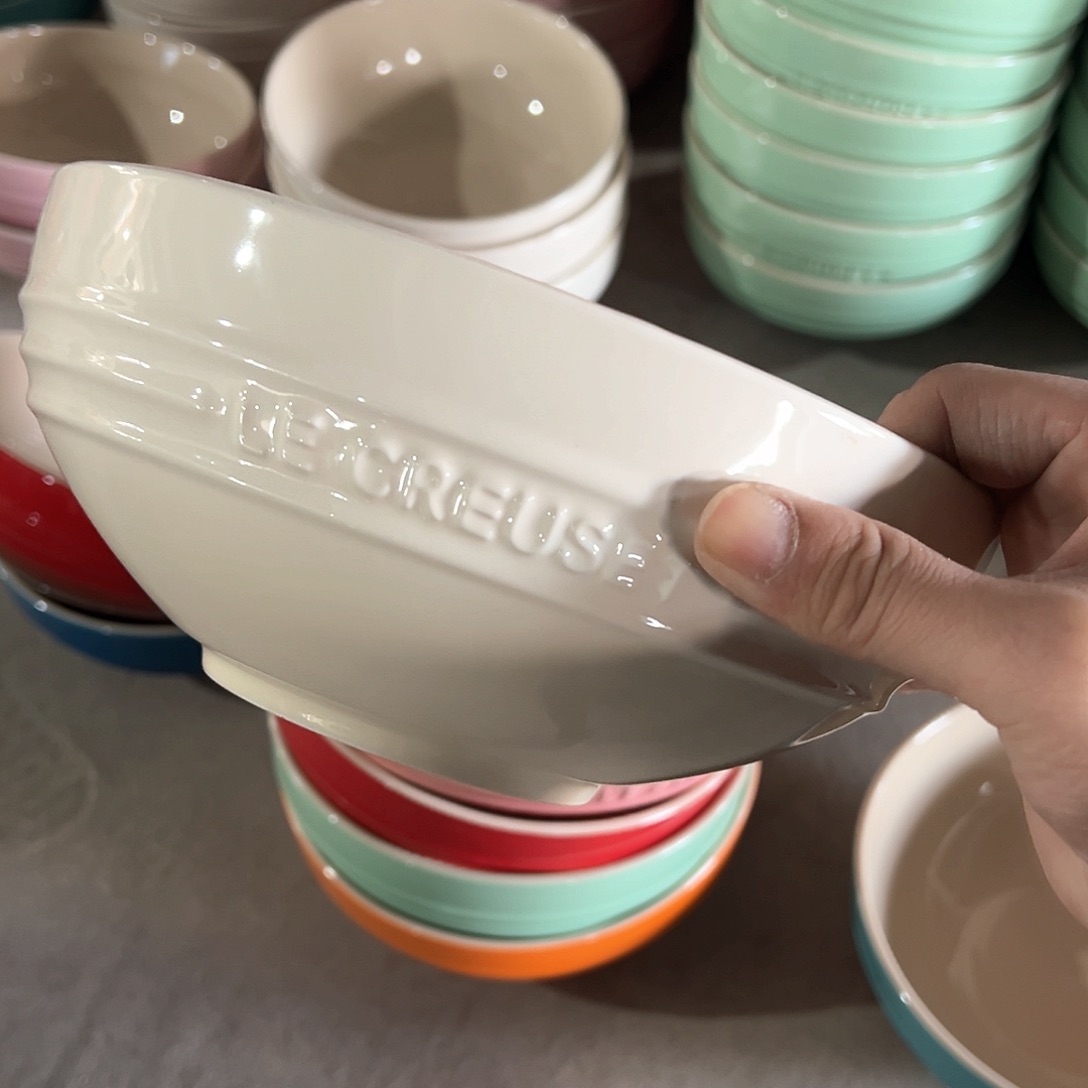 陶瓷 瑕疵 大汤碗 奶白色色色