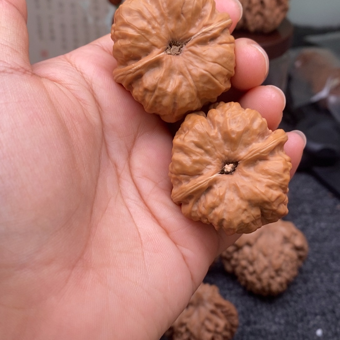 文玩核桃把件38蛤蟆头327