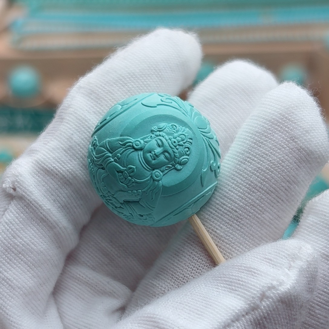 绿松石未镶嵌珠宝奇石