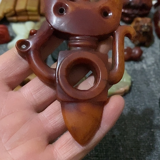 白玉菩提吊坠白*吊坠