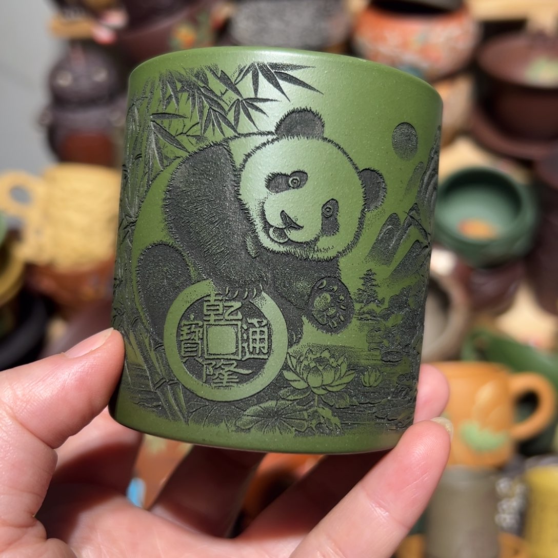 紫砂茶杯宜兴紫砂主人杯