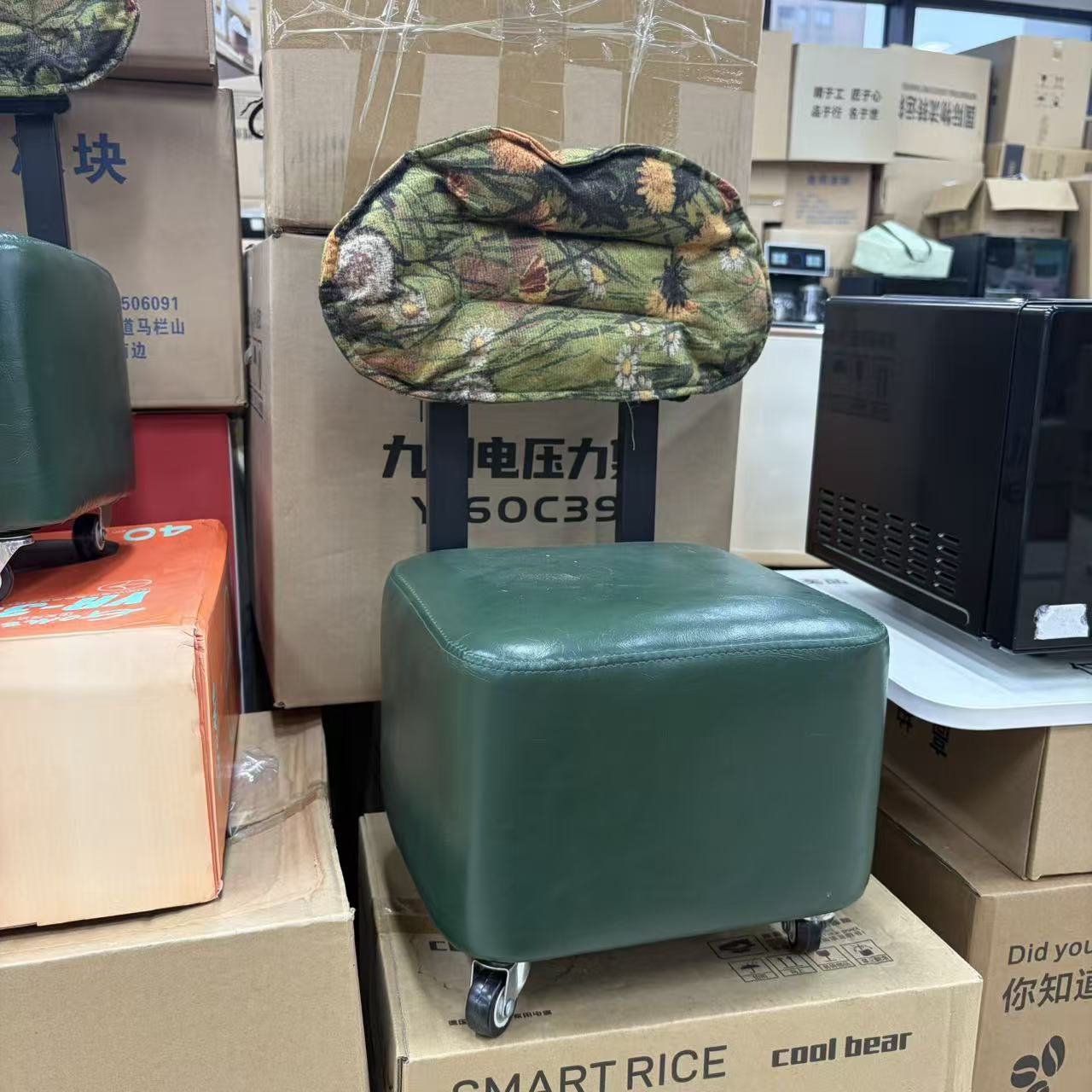 家用绿色凳圆凳椅子创意鞋凳凳子----SJ