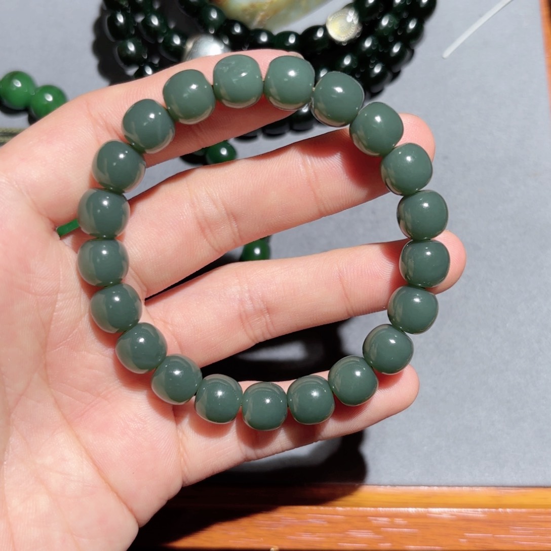 和田玉手链未镶嵌