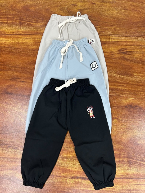 夏季男童宽松束脚防蚊长裤舒适实用