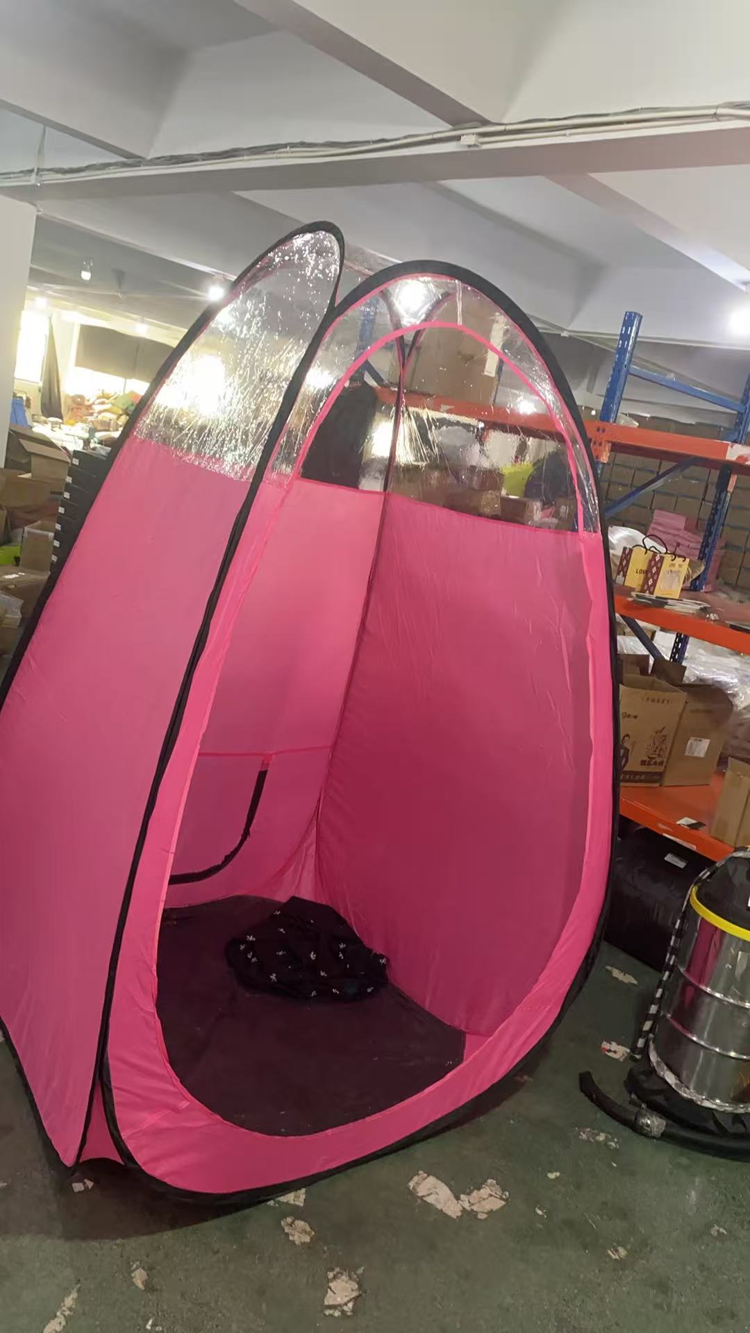 B4枚粉色无门换衣帐篷100*100*210