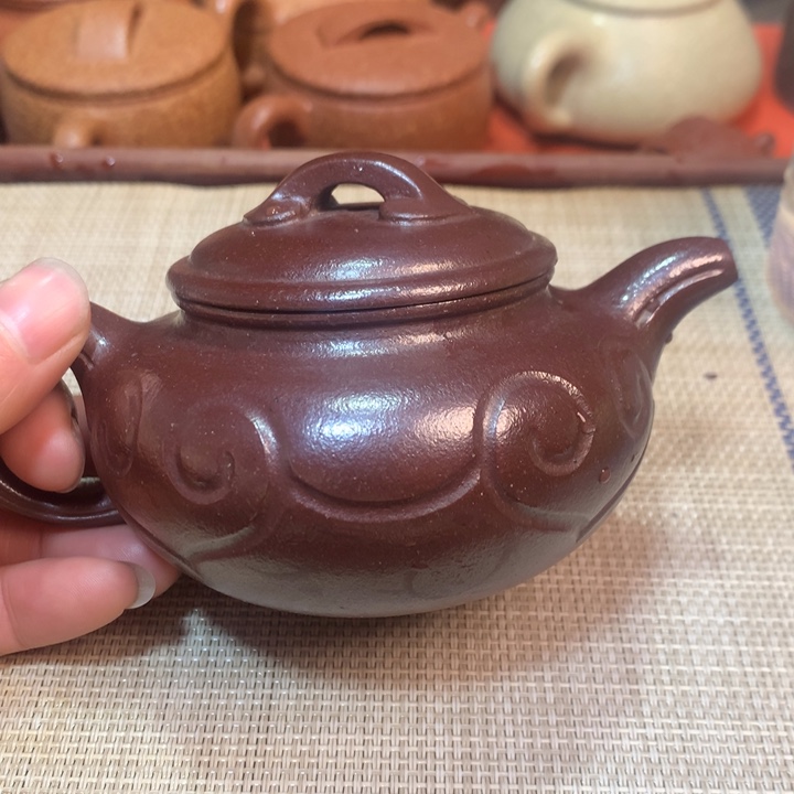 紫砂茶壶雨*哥宜兴原矿