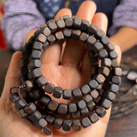 手串沉香红土乌身沉水28克卡0.6多样性发1条