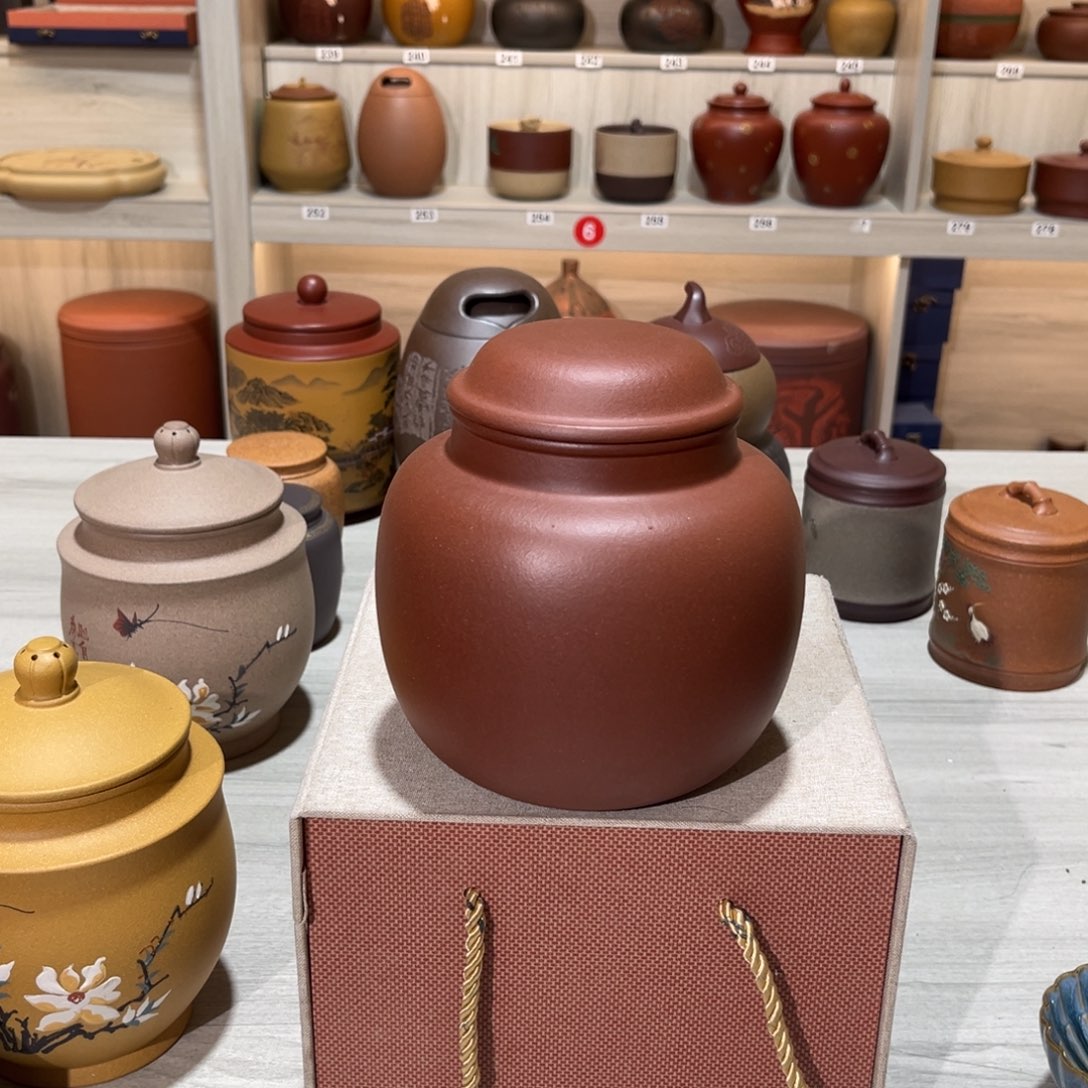 紫砂茶叶罐紫砂等珍贵