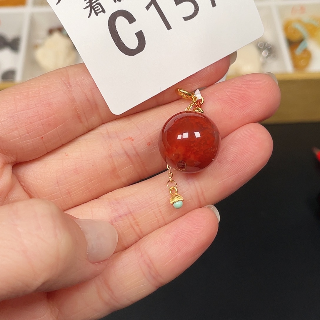 和田玉珠宝半成品未镶嵌C157