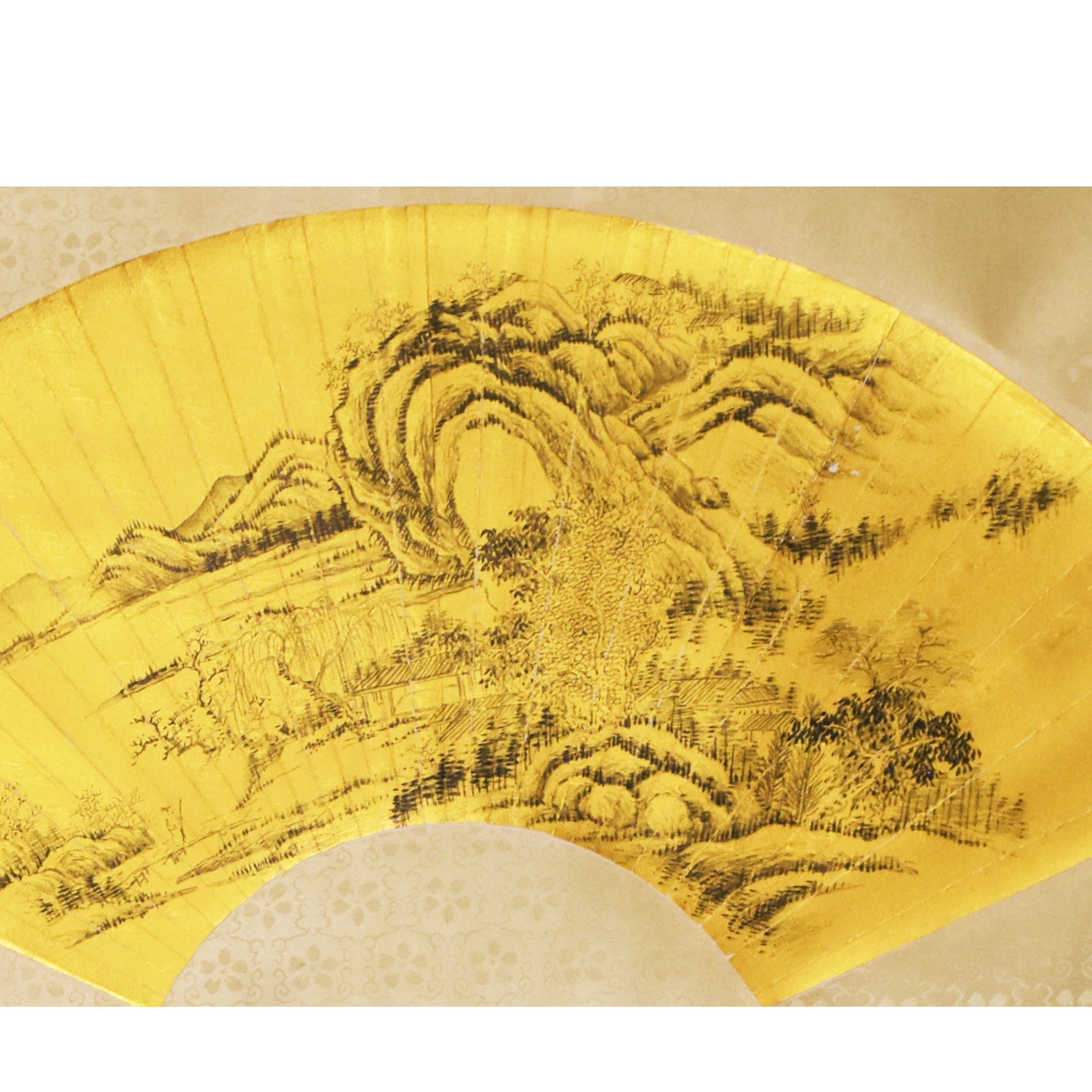 HM10029 执仗访友图 20×54 纸本立轴 0.9平尺