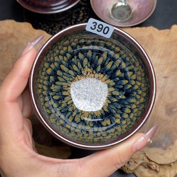 茶盏建窑建盏主人杯390