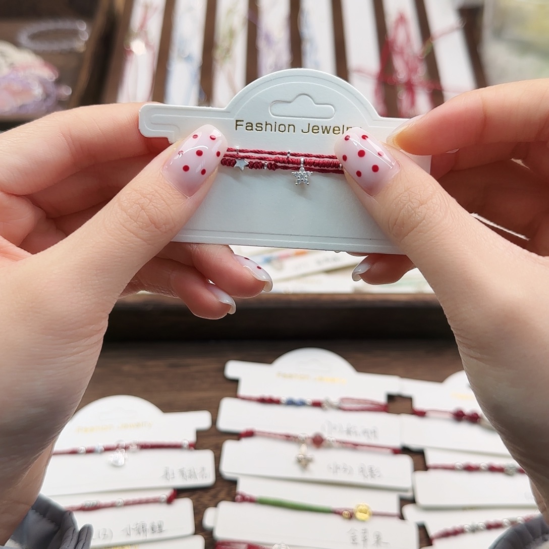 *****烟晶手链银S925镶嵌雪花孤品