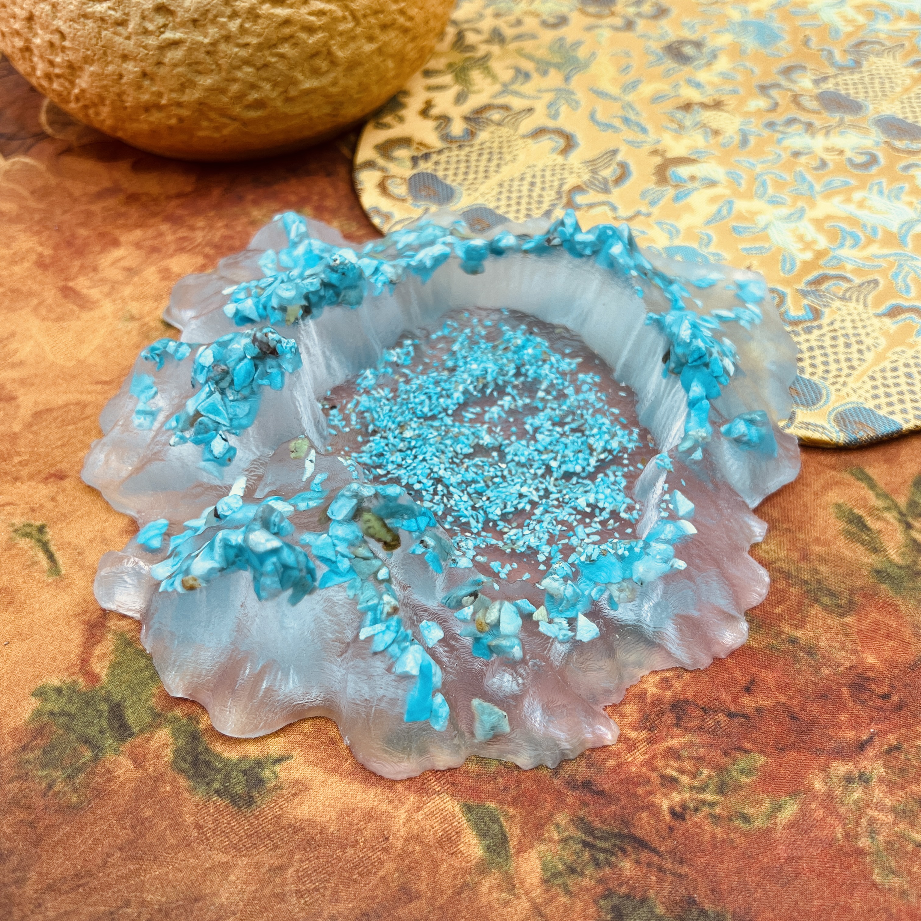 【珺笙·周年专享】天池•火山岩浆烟灰缸