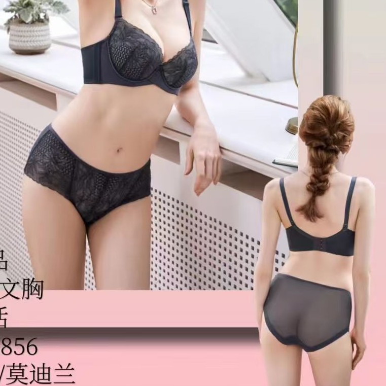 夏娃之秀【配套内裤】高端奢华蕾丝薄款性感法式浪漫精品内裤K6855