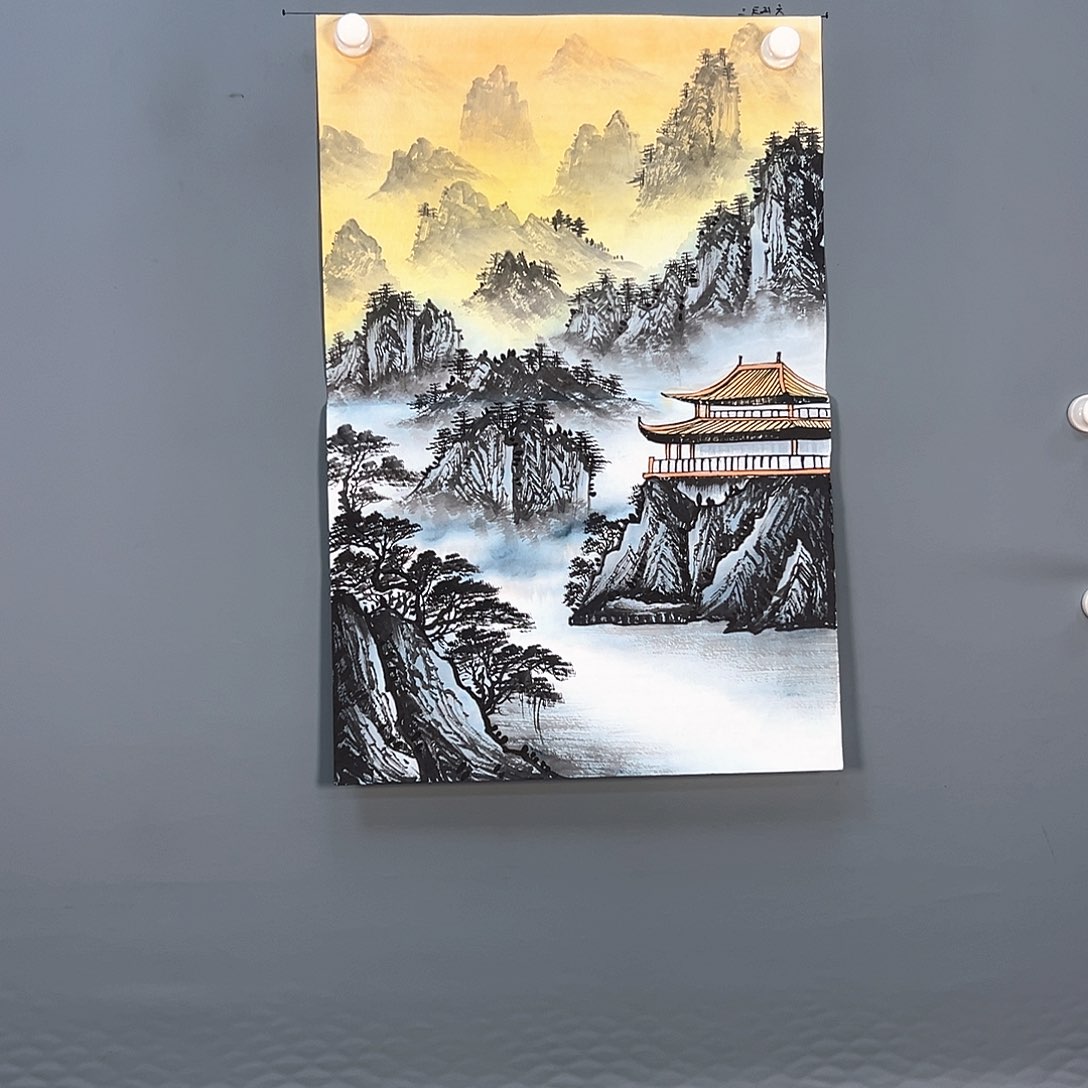 国画243 牡丹一如您飘逸一派