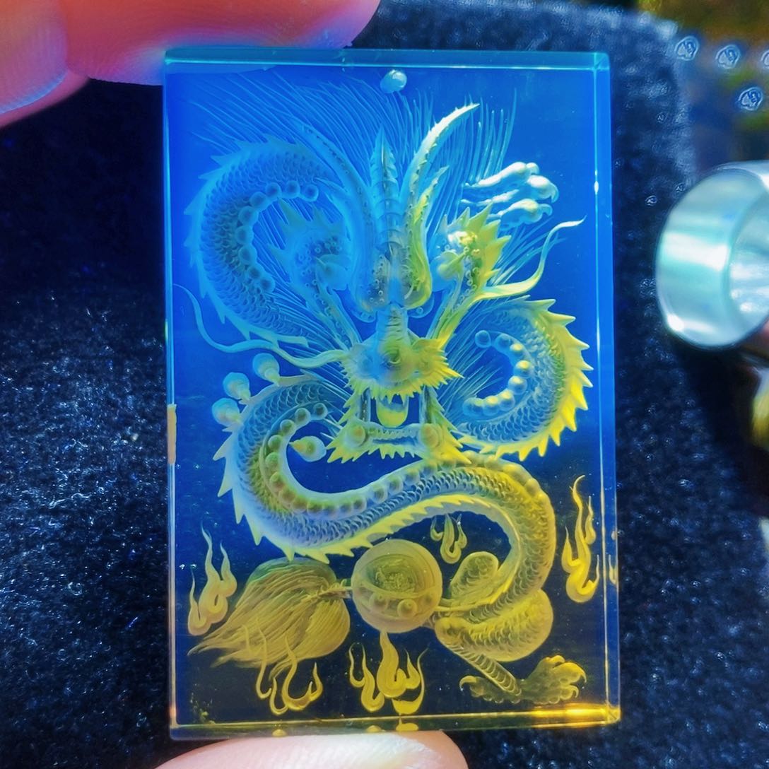 【闪购商品】蓝珀颈饰未镶嵌蓝珀阴雕