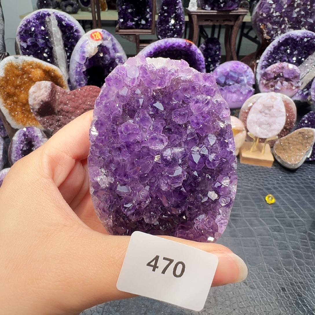 未镶嵌珠宝半成品紫晶