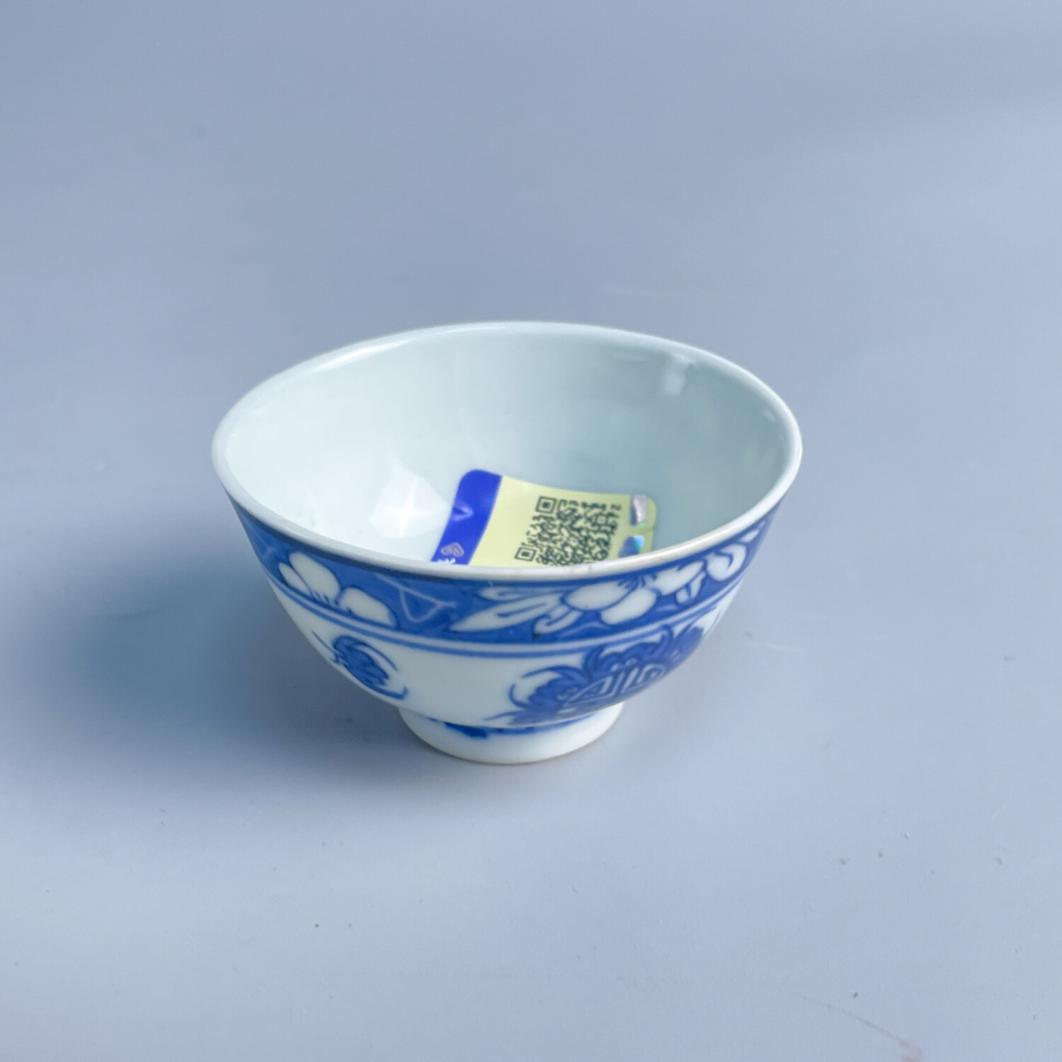 清光绪 青花五福捧寿小杯-M25GR000826