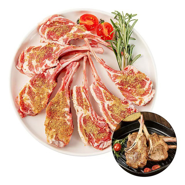 原切牛排原切牛排调味法式羊排 1.2kg火锅食材