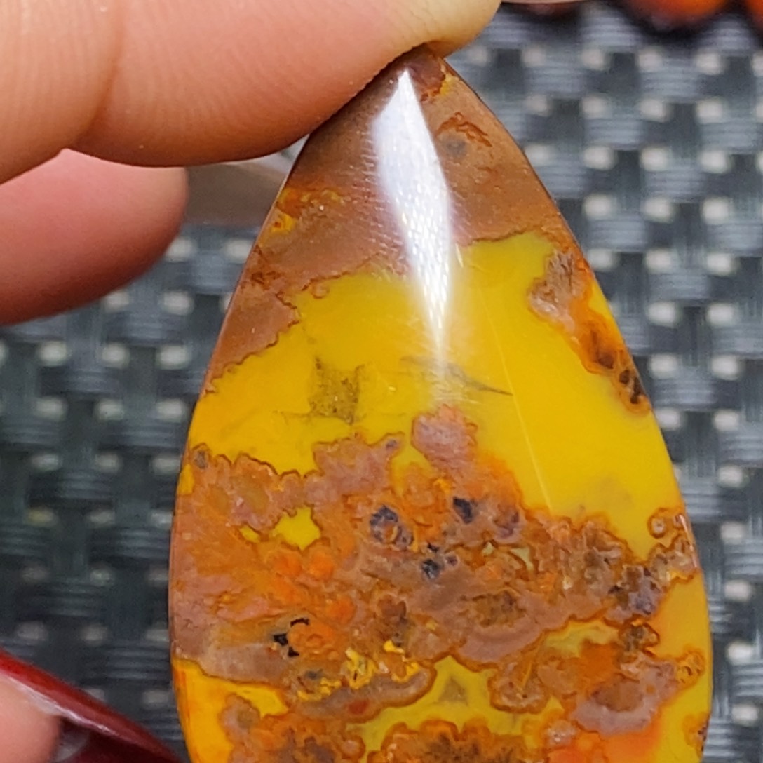 玛瑙/玉髓吊坠(不含链)未镶嵌方