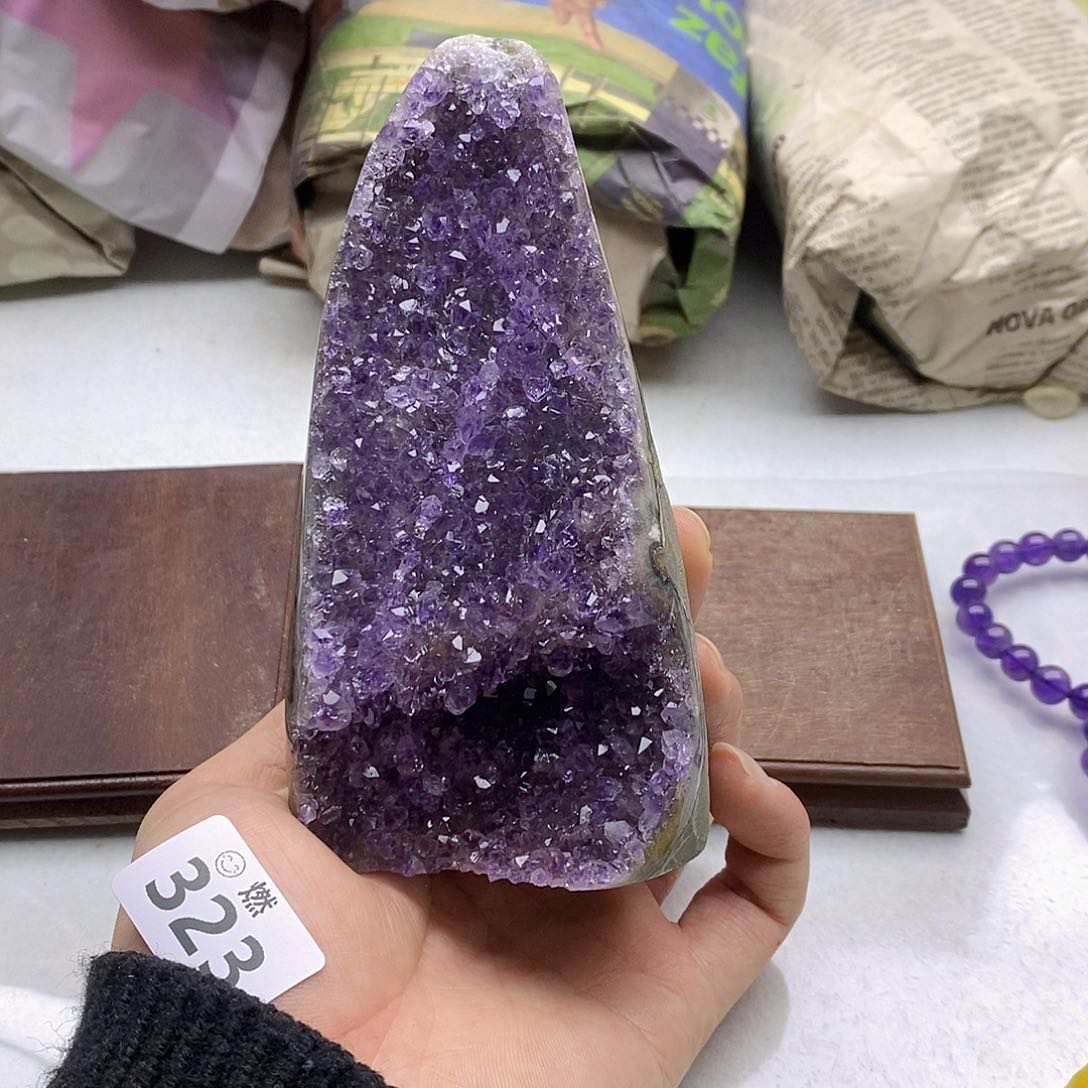 紫晶大型摆件（非配饰）未镶嵌