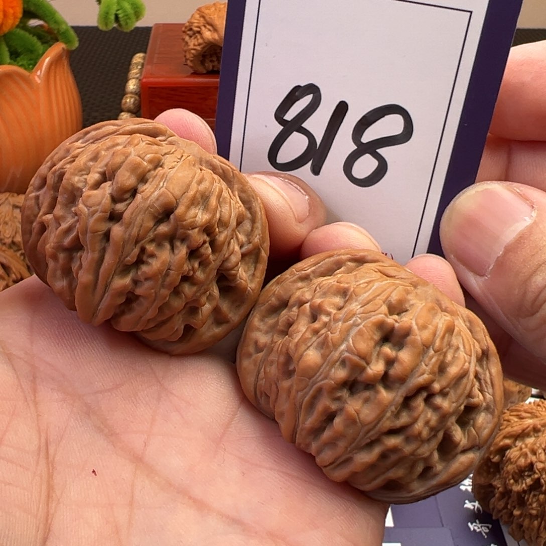 文玩核桃把件全品汉高楼44尺寸818号